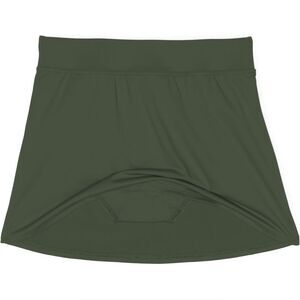 Land's End Plus Standard Sizes tummy control swim skirt deep olive green Various